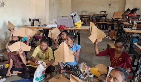 Rural Rising program in Anjesar village
